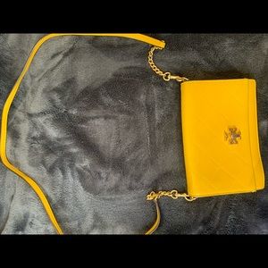 TORY BURCH SHOULDER BAG MUSTARD YELLOW